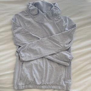 Lululemon Women's Light Gray Pullover Hoodie